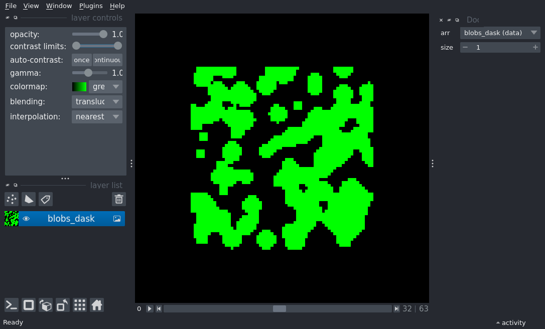 dynamic projections dask