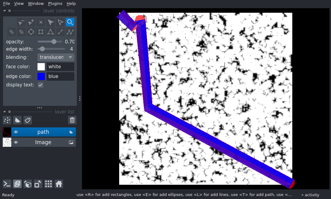 3D paths