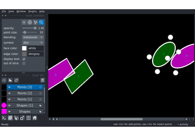 Add points on nD shapes