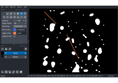 Mouse drag callback