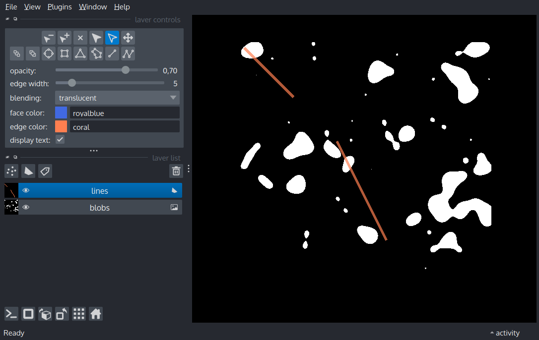 mouse drag callback