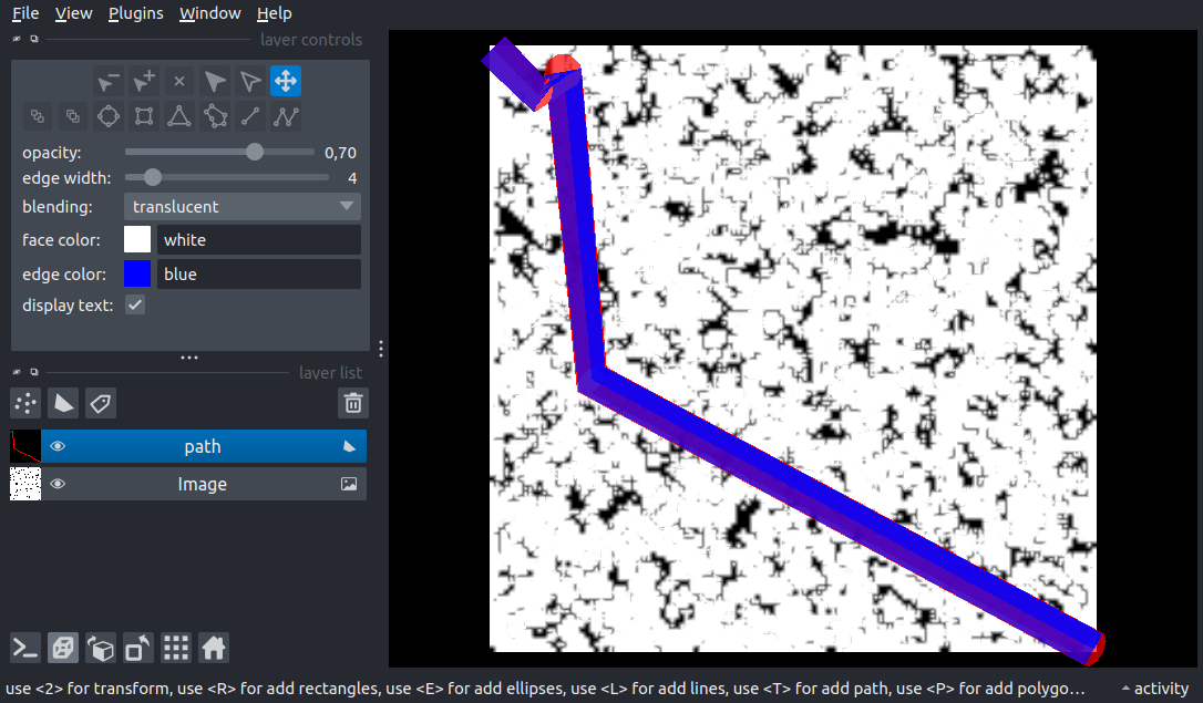 3D paths