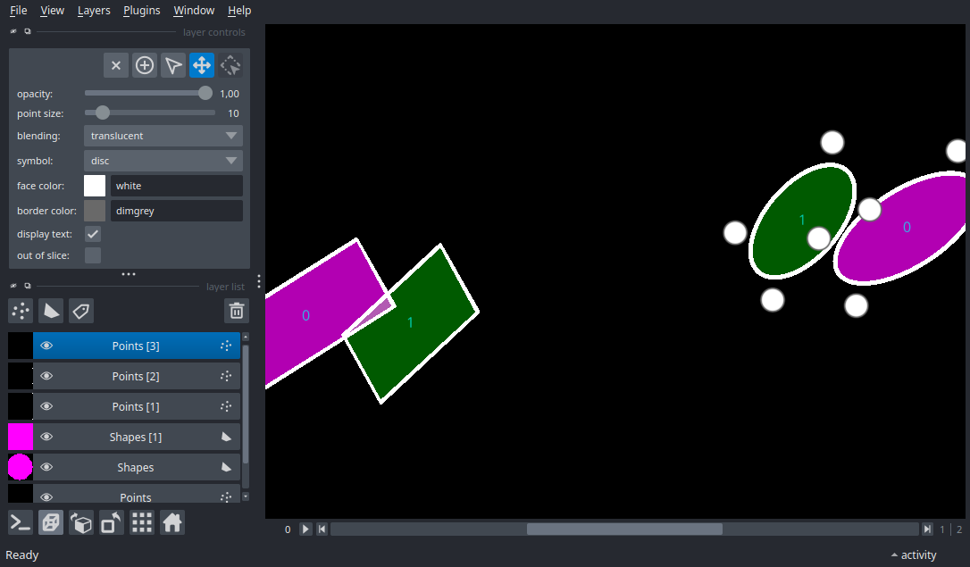 add points on nD shapes