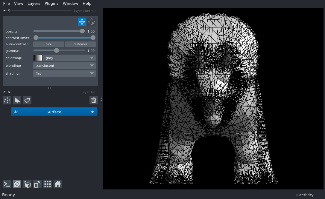 surface normals wireframe