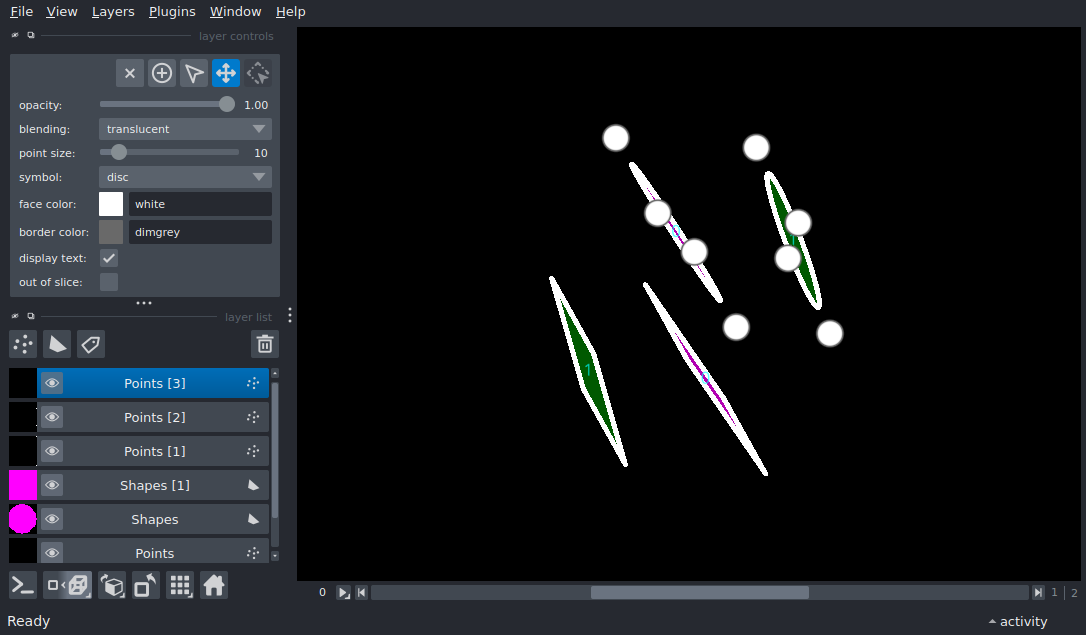 add points on nD shapes