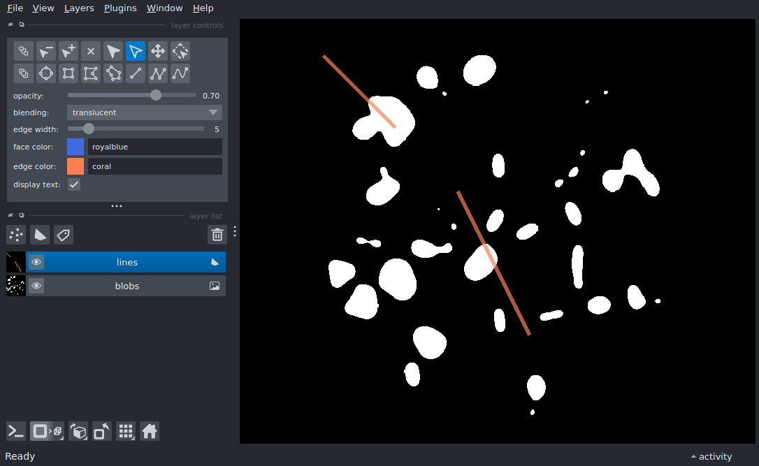 mouse drag callback
