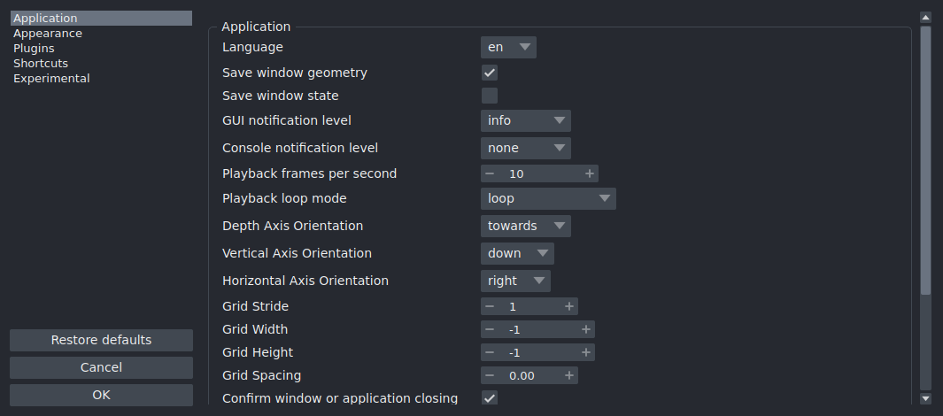application