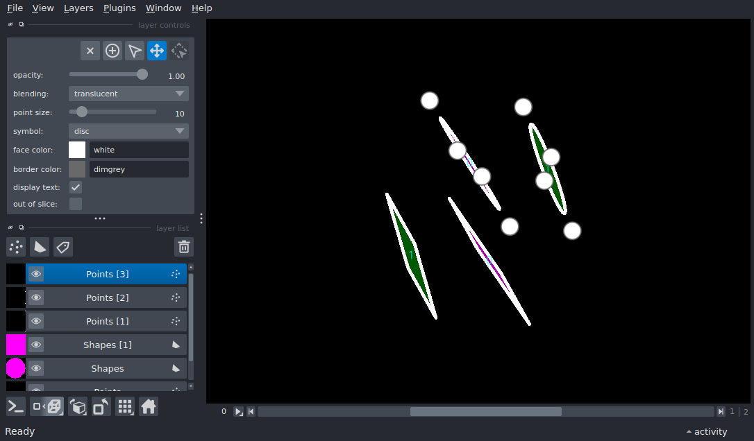 add points on nD shapes