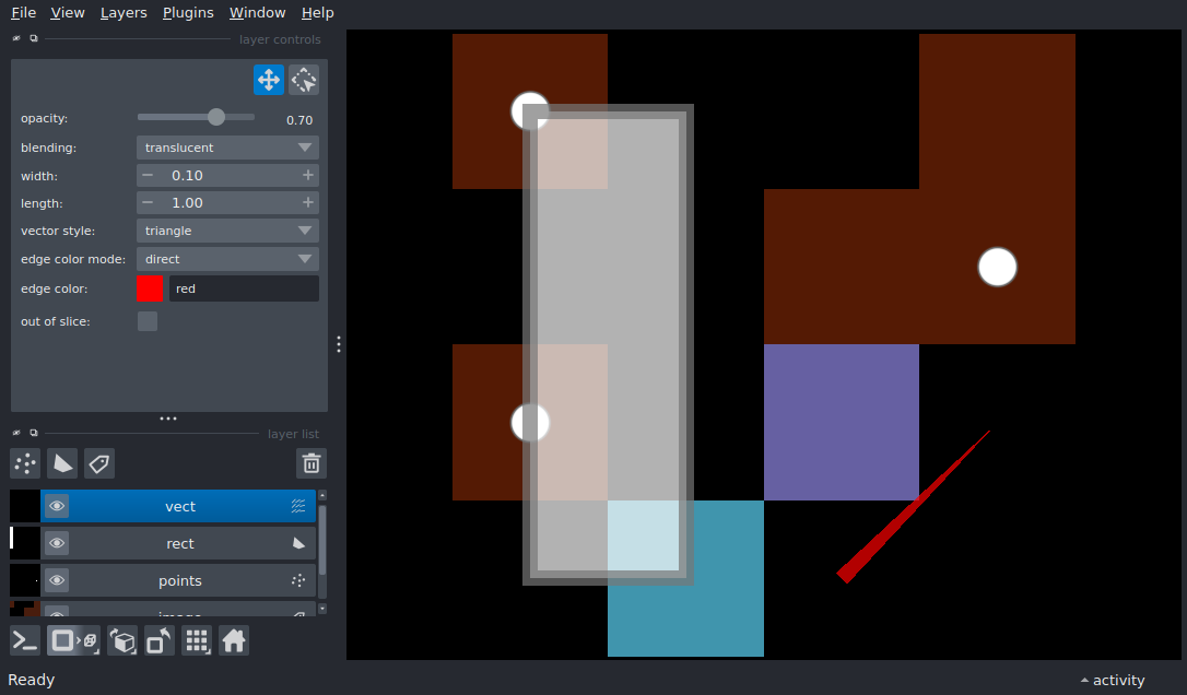 cursor position