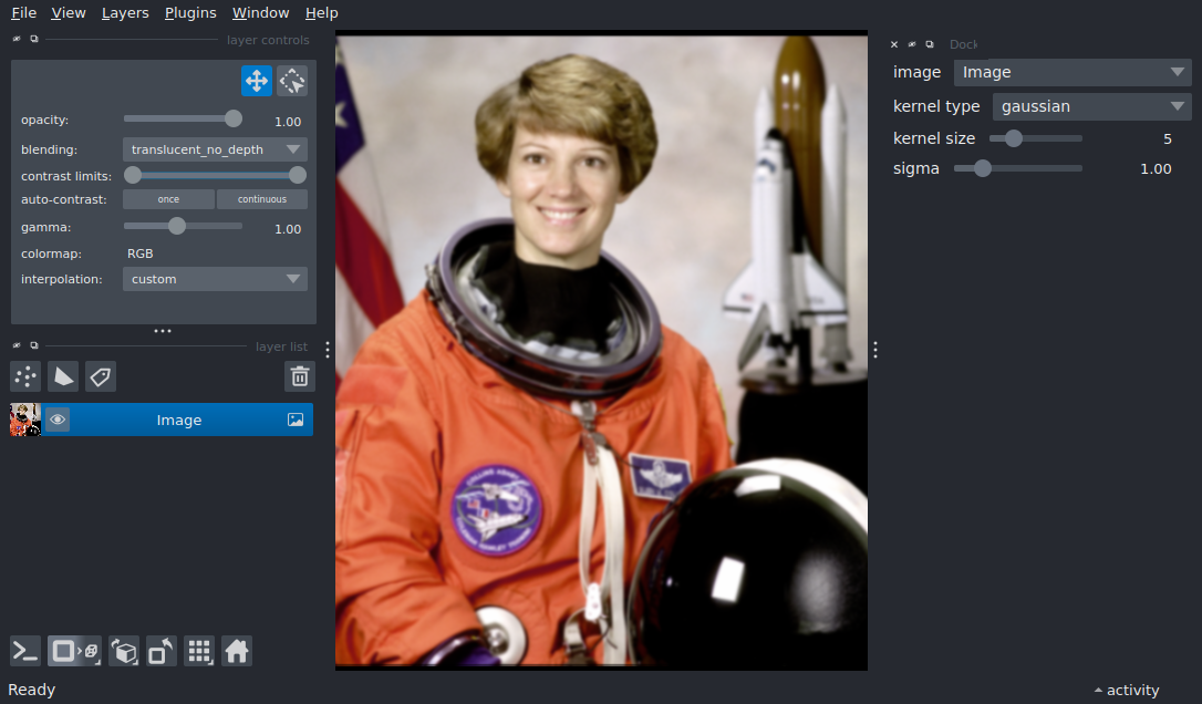 image custom kernel