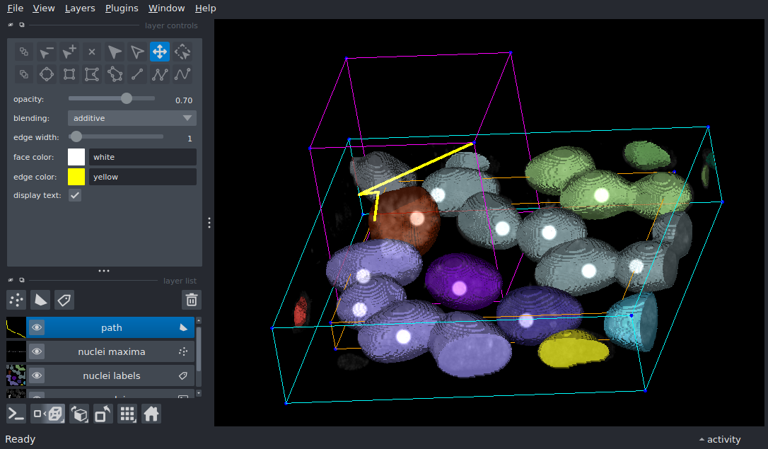 layer bounding box