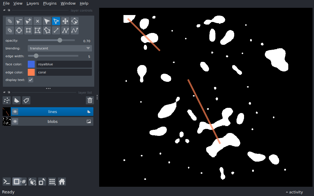 mouse drag callback
