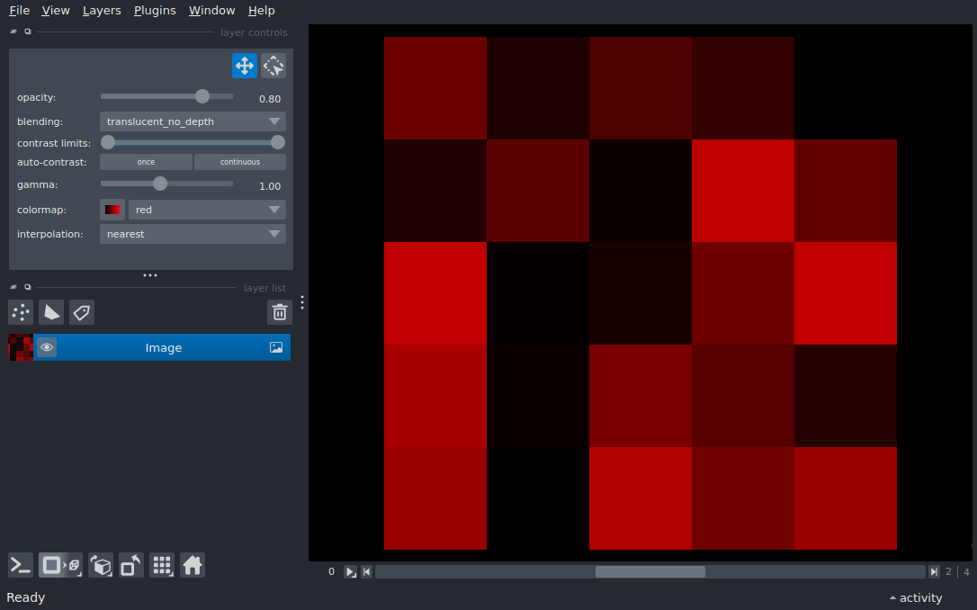 viewer fps label