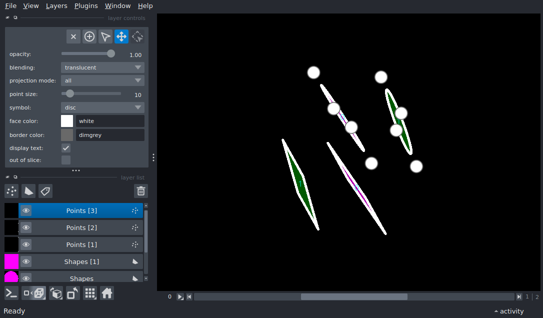 add points on nD shapes