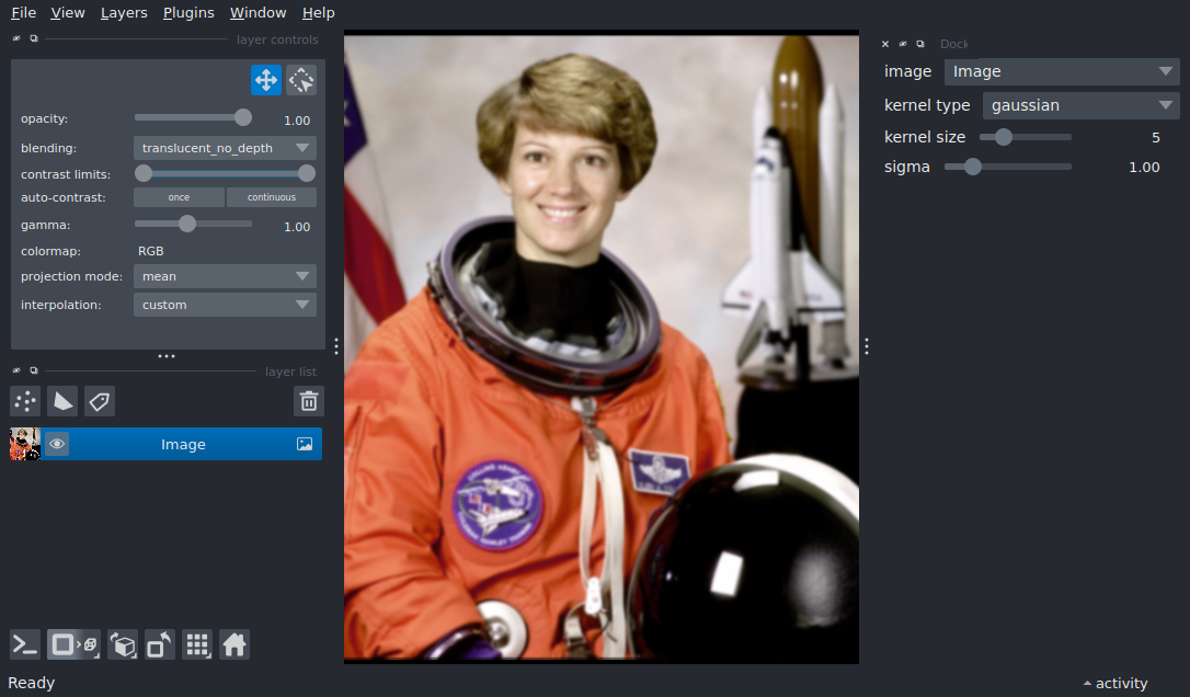 image custom kernel