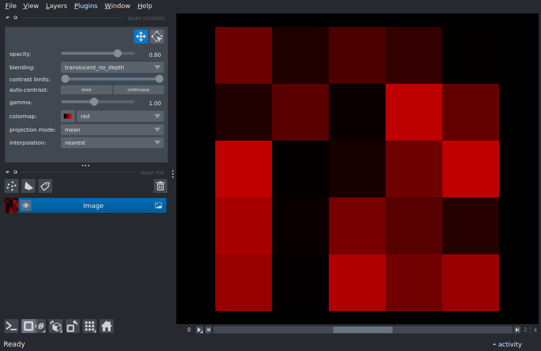 viewer fps label
