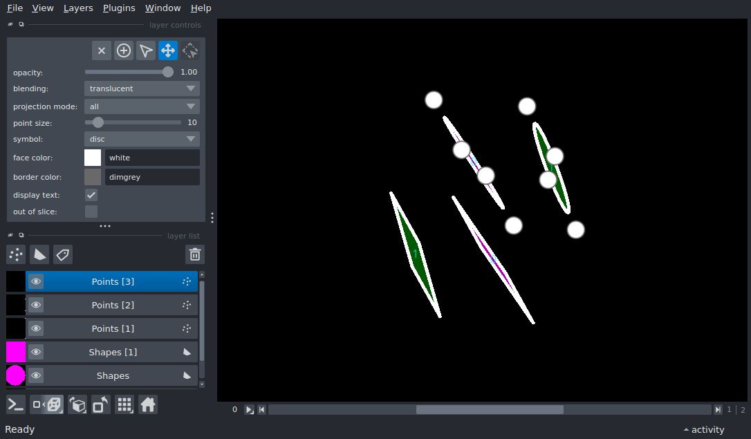 add points on nD shapes