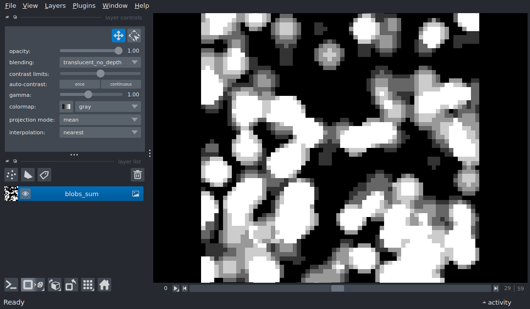 dynamic projections dask
