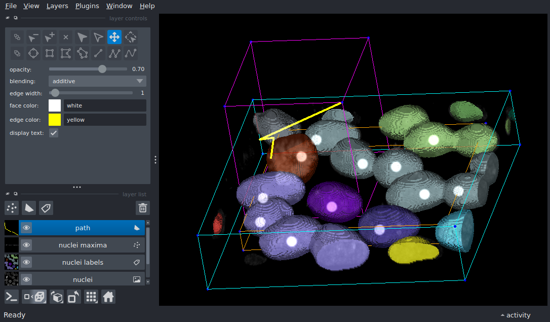 layer bounding box