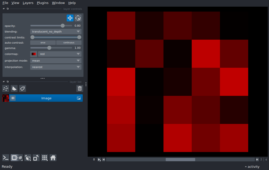 viewer fps label