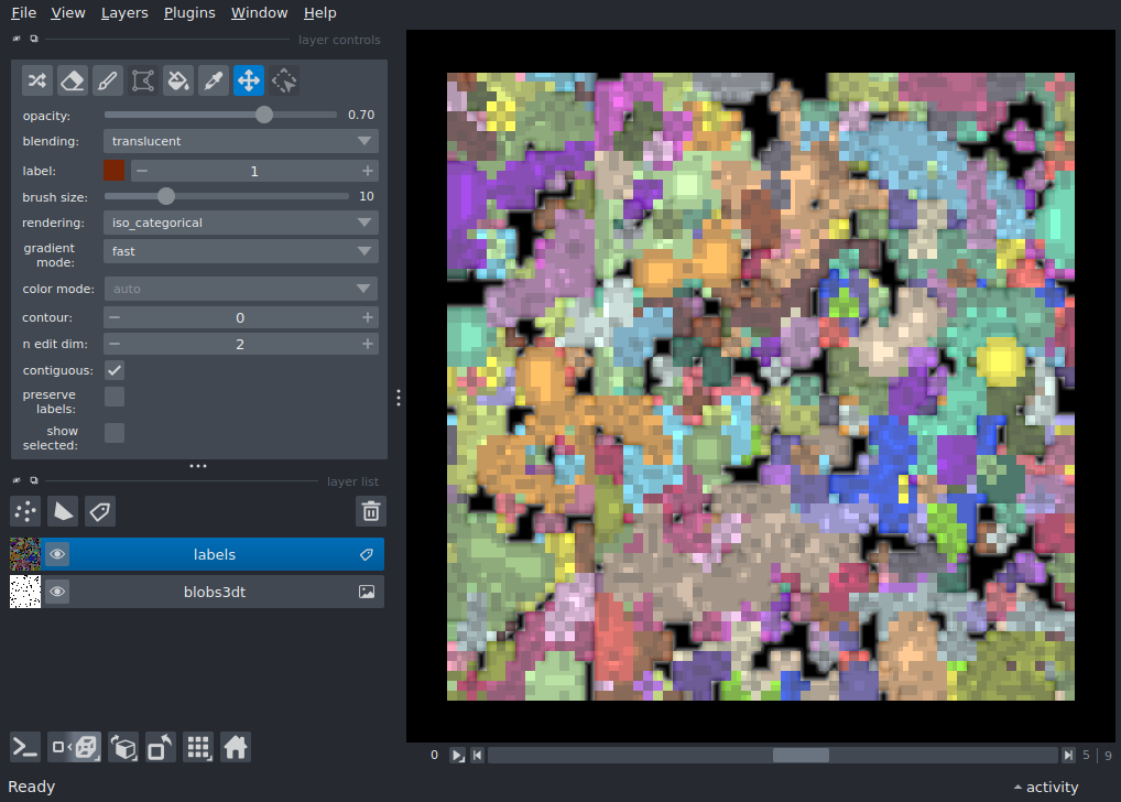 mixed dimensions labels