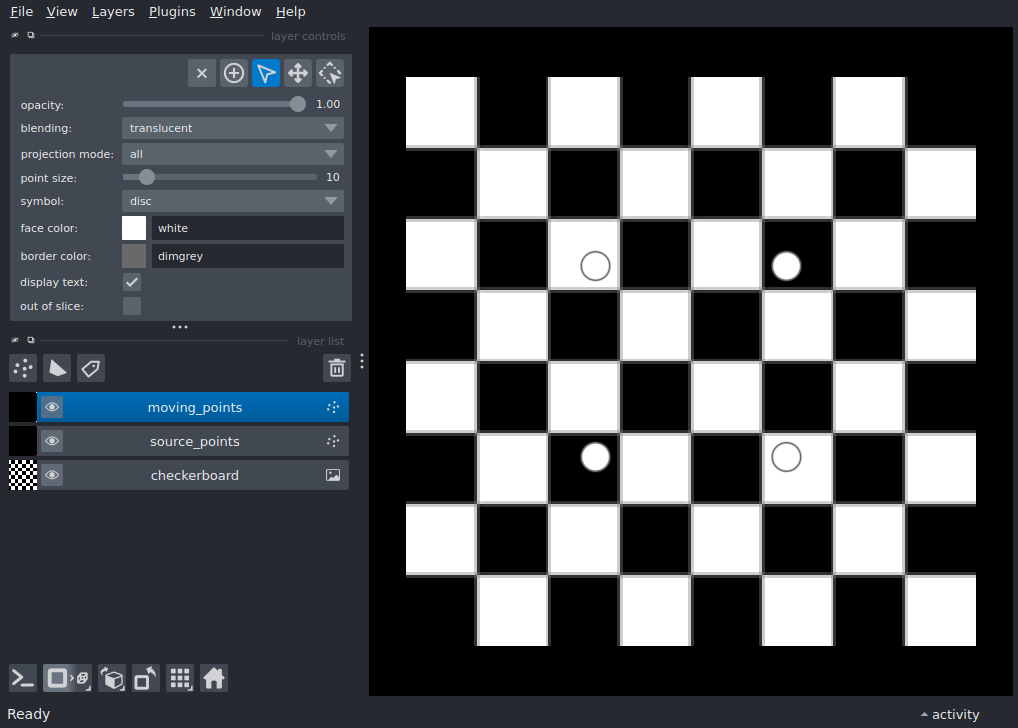 mouse drag image warping
