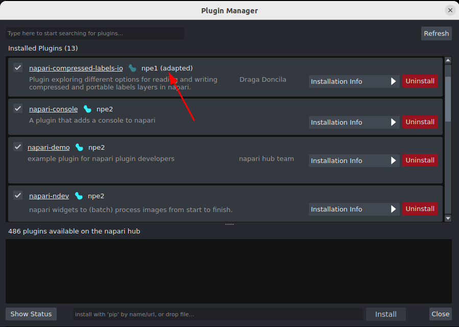 Adapted npe1 plugin with tag