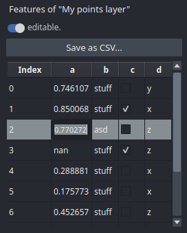 image: Features Table Widget
