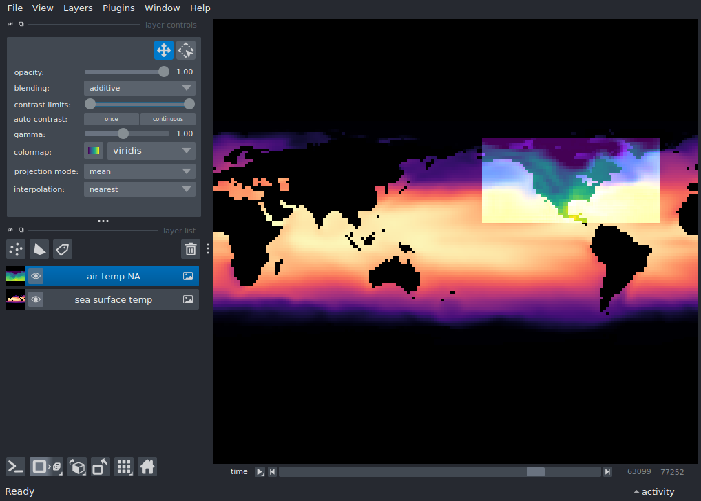 xarray latlon timeseries