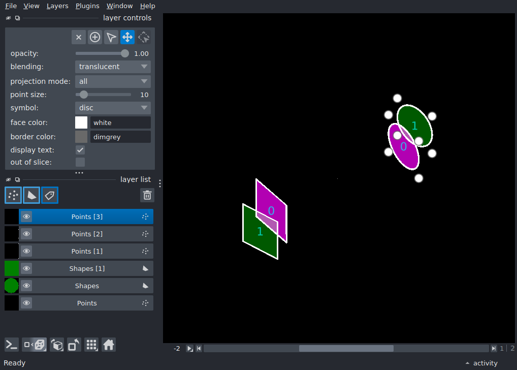 add points on nD shapes