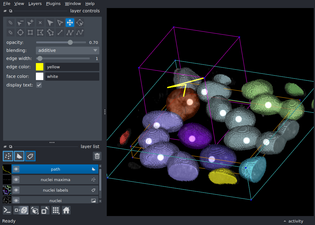 layer bounding box