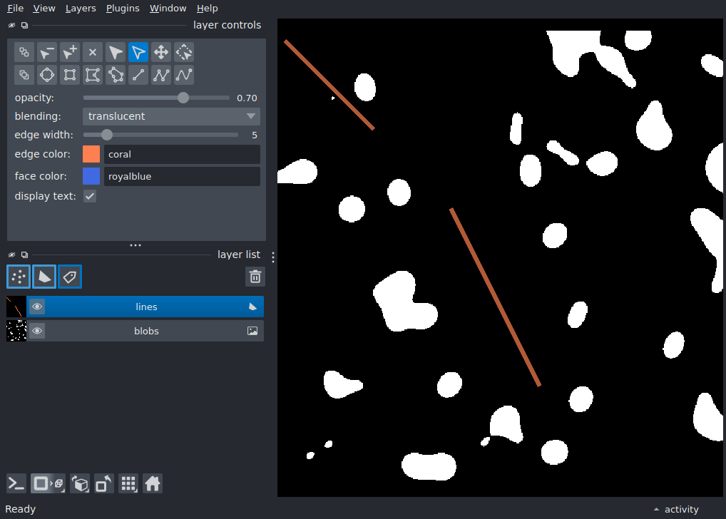 mouse drag callback