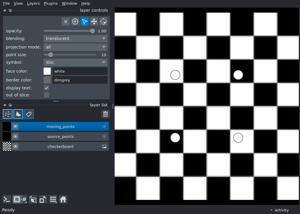 mouse drag image warping