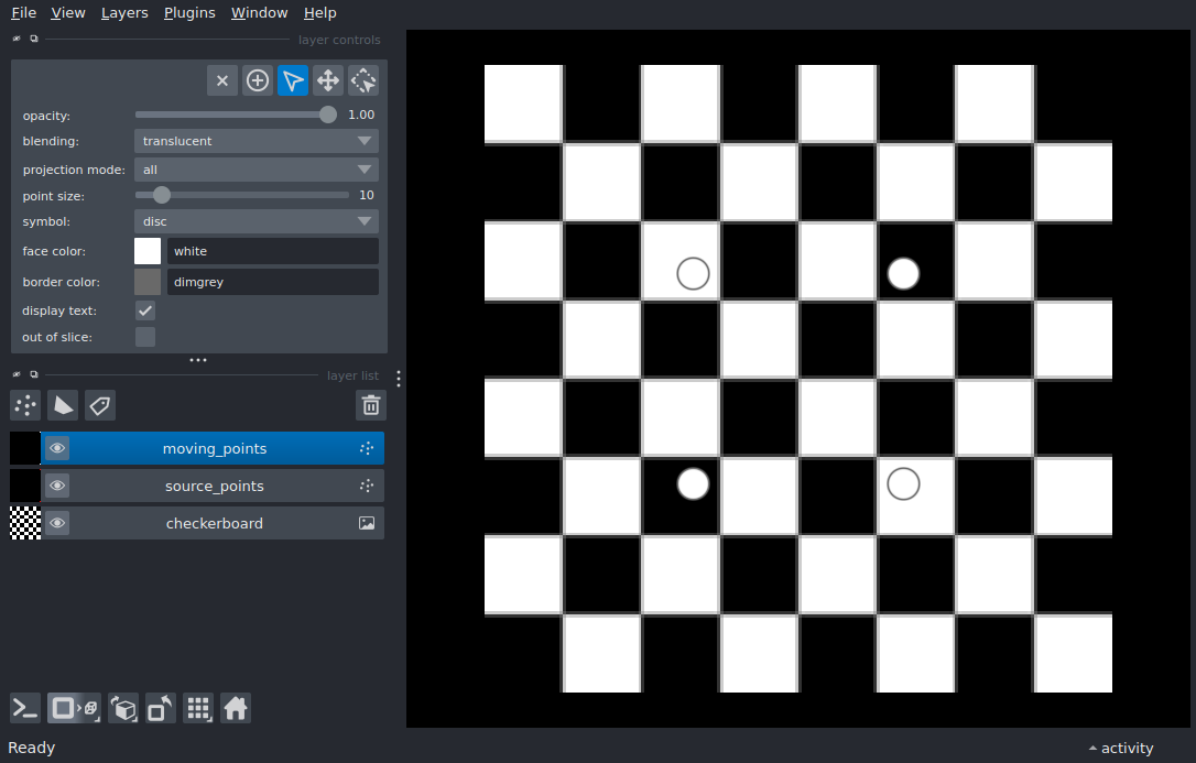 mouse drag image warping