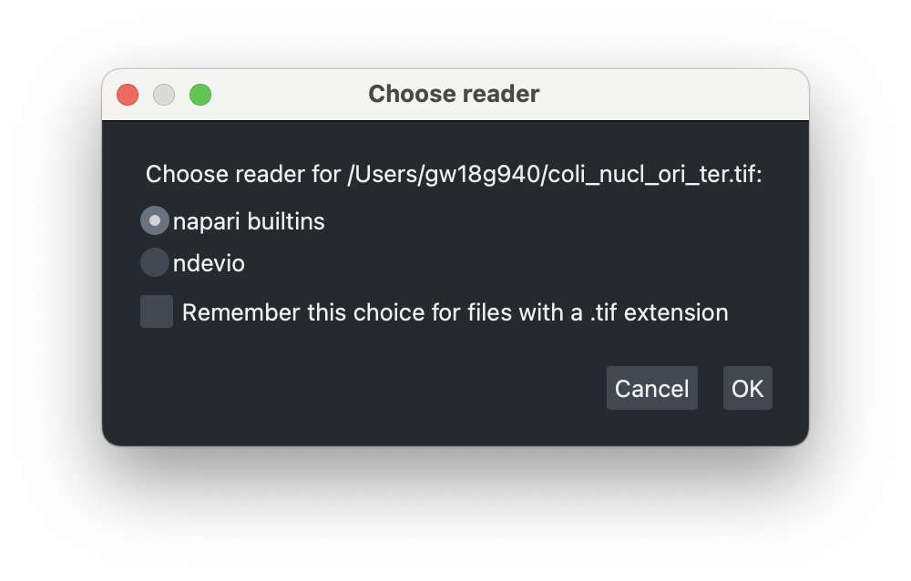 Plugin reader options