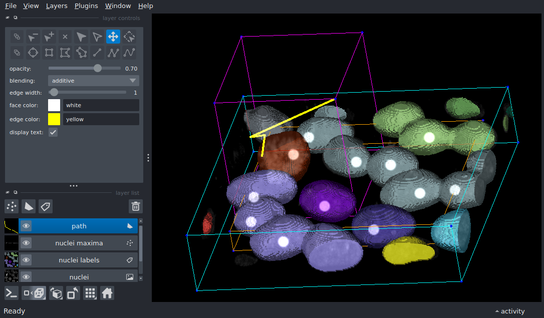 layer bounding box